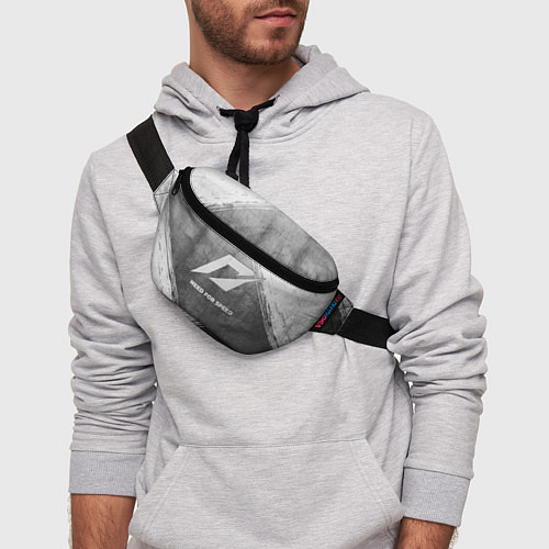 Поясная сумка Need for Speed - grey gradient / 3D-принт – фото 3