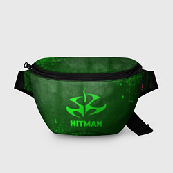 Поясная сумка Hitman - green gradient, цвет: 3D-принт