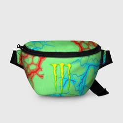 Поясная сумка Monster energy storm electrix, цвет: 3D-принт