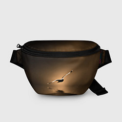 Поясная сумка Летящая птица, цвет: 3D-принт