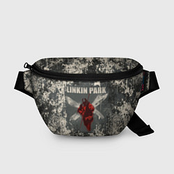 Поясная сумка Linkin Park - Hybrid Theory, цвет: 3D-принт