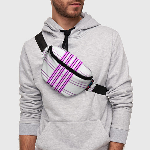 Поясная сумка Neon pink / 3D-принт – фото 3