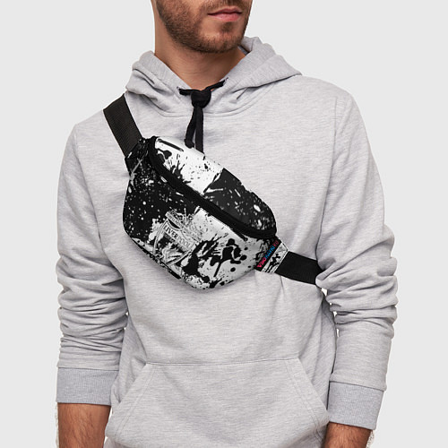 Поясная сумка Liverpool краски текстура / 3D-принт – фото 3