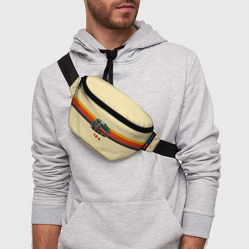 Поясная сумка Ретро автобус ТА-6 поп-арт / 3D-принт – фото 3