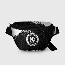 Поясная сумка Chelsea штрихи красок текстура, цвет: 3D-принт
