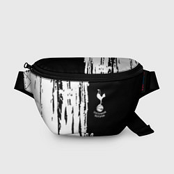 Поясная сумка Tottenham Hotspur белые краски, цвет: 3D-принт