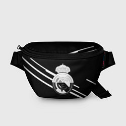 Поясная сумка Реал Мадрид полосы текстура линии, цвет: 3D-принт