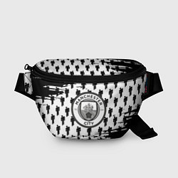 Поясная сумка Манчестер сити краски люди, цвет: 3D-принт