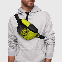 Поясная сумка Borussia Dortmund, цвет: 3D-принт — фото 2
