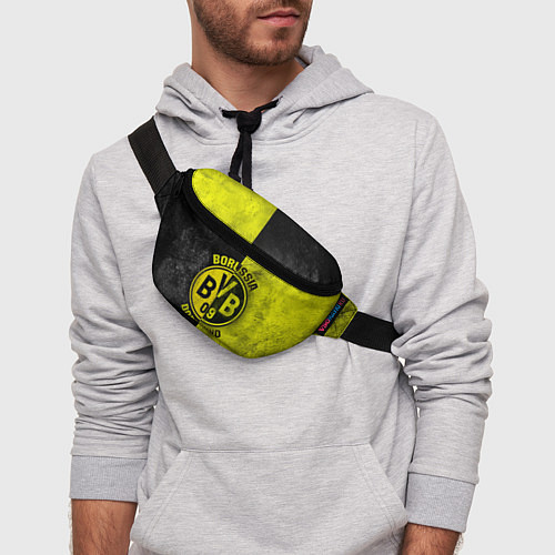 Поясная сумка Borussia Dortmund / 3D-принт – фото 3