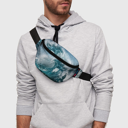 Поясная сумка Волна / 3D-принт – фото 3