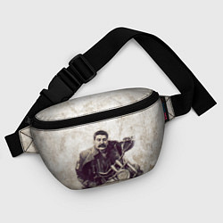 Поясная сумка Сталин байкер, цвет: 3D-принт — фото 2