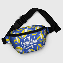 Поясная сумка Волейбол 6, цвет: 3D-принт — фото 2