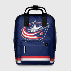 Рюкзак женский Columbus Blue Jackets, цвет: 3D-принт