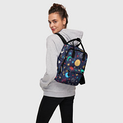 Рюкзак женский Звездное небо, цвет: 3D-принт — фото 2