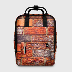 Рюкзак женский Кирпичи, цвет: 3D-принт