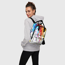 Рюкзак женский Краска, цвет: 3D-принт — фото 2