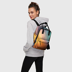 Рюкзак женский Стильный окрас, цвет: 3D-принт — фото 2