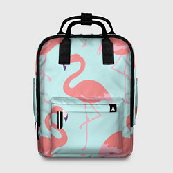 Женский рюкзак Розовые фламинго