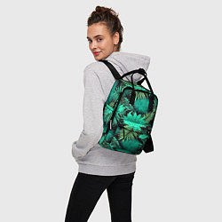 Рюкзак женский Tropical pattern, цвет: 3D-принт — фото 2