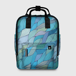 Рюкзак женский Волны, цвет: 3D-принт