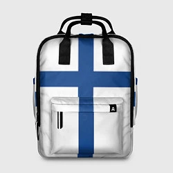 Женский рюкзак Флаг Финляндии