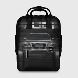 Рюкзак женский Audi Q7 скорость, цвет: 3D-принт