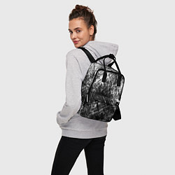 Рюкзак женский Просто штрихи, цвет: 3D-принт — фото 2