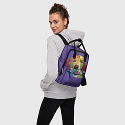 Рюкзак женский Лабрадор: реализм, цвет: 3D-принт — фото 2