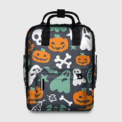 Рюкзак женский Halloween Monsters, цвет: 3D-принт
