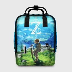 Рюкзак женский Z-Link, цвет: 3D-принт