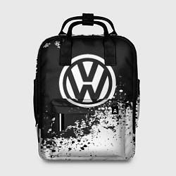 Рюкзак женский Volkswagen: Black Spray, цвет: 3D-принт