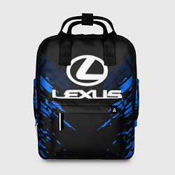 Рюкзак женский Lexus: Blue Anger, цвет: 3D-принт