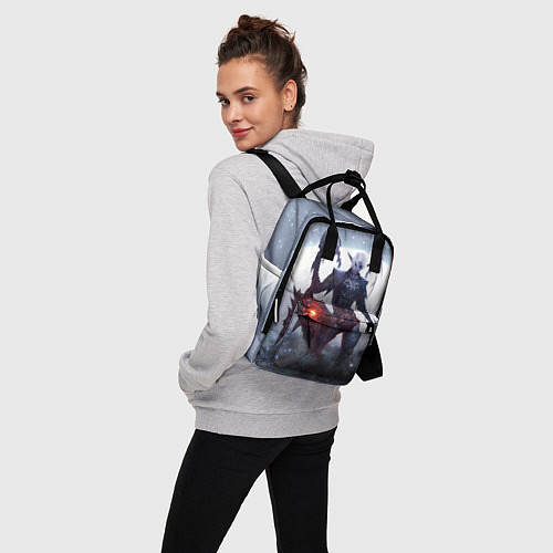 Женский рюкзак Dark Knight / 3D-принт – фото 3