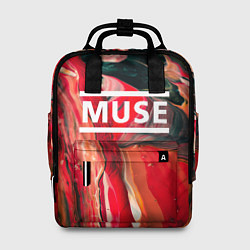 Рюкзак женский MUSE: Red Colours, цвет: 3D-принт