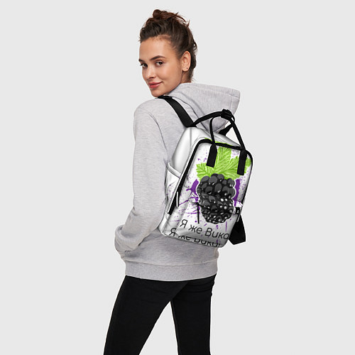 Женский рюкзак Я же Вика / 3D-принт – фото 3