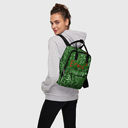 Рюкзак женский E=mc2: Green Style, цвет: 3D-принт — фото 2