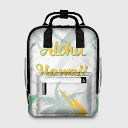Рюкзак женский Aloha Hawaii, цвет: 3D-принт