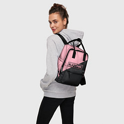 Рюкзак женский Black Pink, цвет: 3D-принт — фото 2