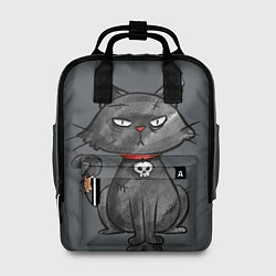 Рюкзак женский Кот бедолага, цвет: 3D-принт