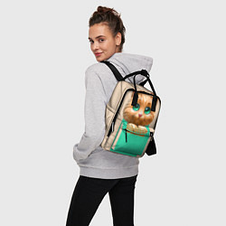 Рюкзак женский Все замурчательно, цвет: 3D-принт — фото 2