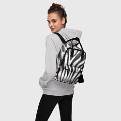 Рюкзак женский Африканская зебра, цвет: 3D-принт — фото 2