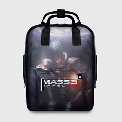 Рюкзак женский Mass Effect 3, цвет: 3D-принт