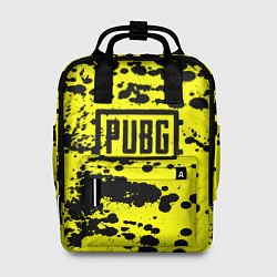 Женский рюкзак PUBG: Yellow Stained