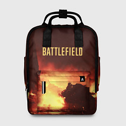 Рюкзак женский Battlefield War, цвет: 3D-принт
