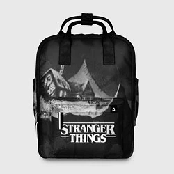 Рюкзак женский Stranger Things: Black Hut, цвет: 3D-принт