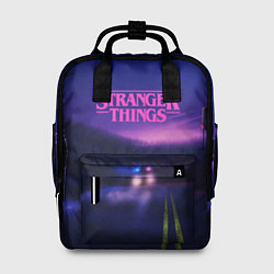 Рюкзак женский Stranger Things: Neon Road, цвет: 3D-принт