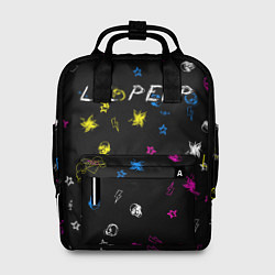 Рюкзак женский Lil Peep: Legend, цвет: 3D-принт