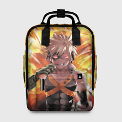 Рюкзак женский Fire Academia, цвет: 3D-принт