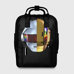Рюкзак женский Daft Punk: Smile Helmet, цвет: 3D-принт